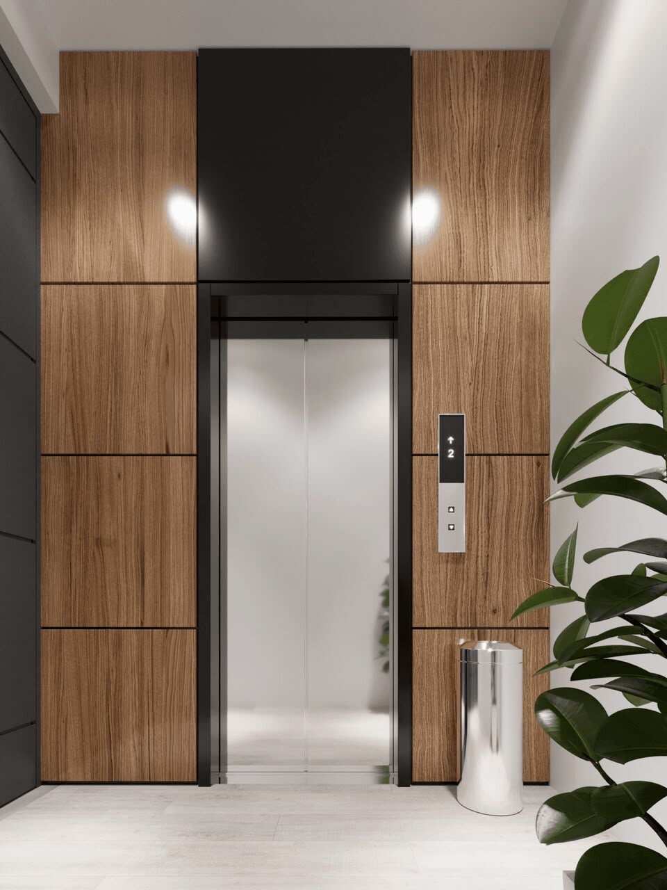 The Maison Terranova bedroom presentation detail