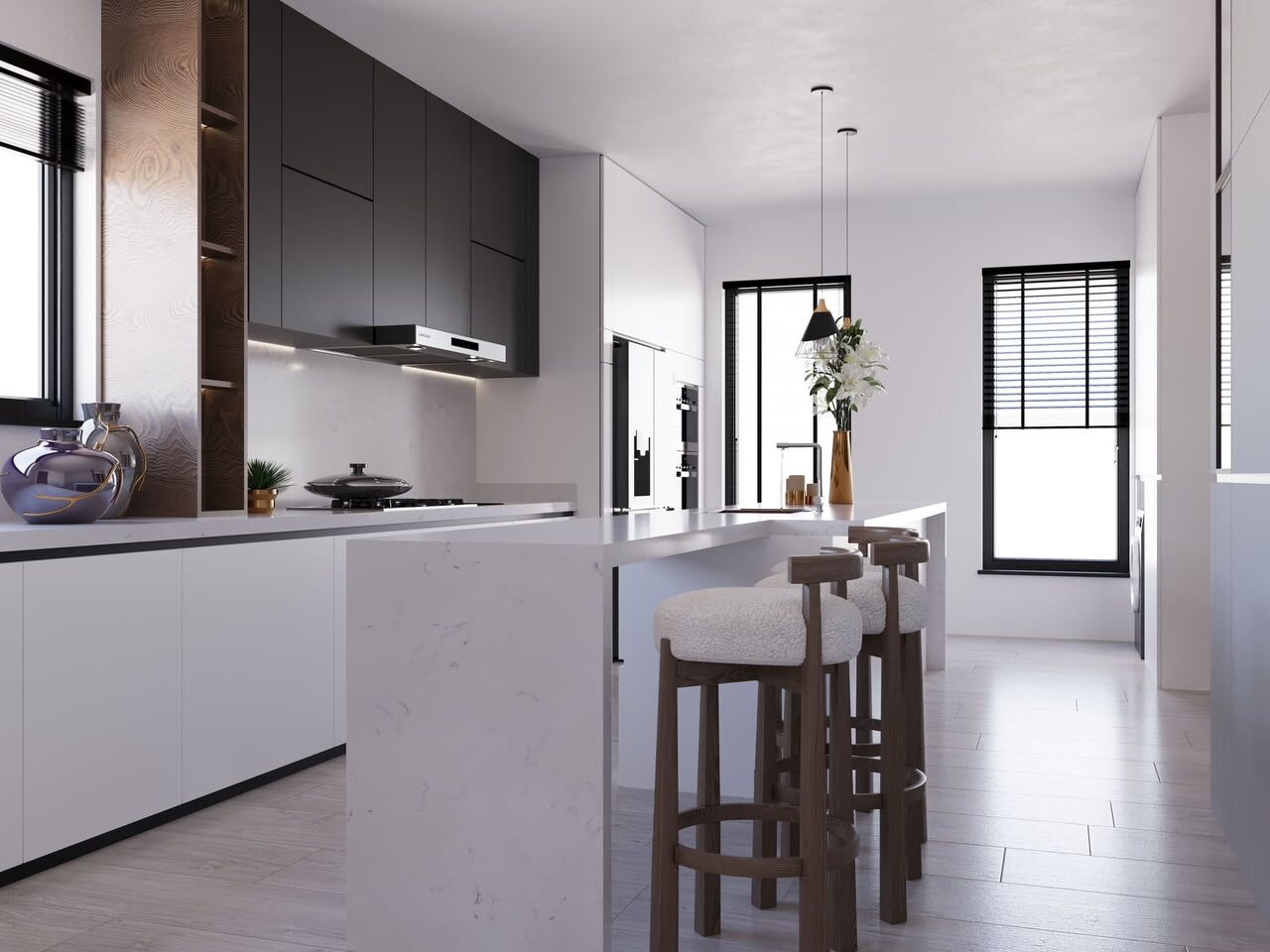 The Maison Terranova polished bedroom upkeep